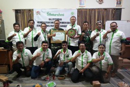 Kapenrem 084/Bhaskara Jaya Bersama Jajaran Berkunjung Ke kantor Aliansi Wartawan Surabaya