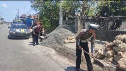 Patroli Rahayu Kawasan Pelabuhan Gilimanuk: Wujud Nyata Program MULIA dalam Mencegah Laka Lantas dan Gangguan Kamtibmas