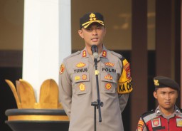 Paslon Bupati dan Wakil Bupati Dikawal Polisi, Kapolres Pringsewu Pastikan Personel Harus Tetap Netral