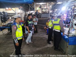 Polsek Kuta Selatan Gelar Blue Light Patrol, Jaga Kamtibmas Tetap Kondusif jelang Pilkada