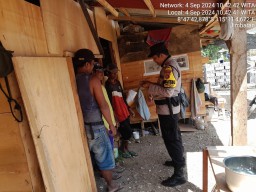 Kapolsek Kuta Selatan Perintahkan Pemetaan Kerawanan dan Penduduk Non-Permanen Jelang Pilkada 2024