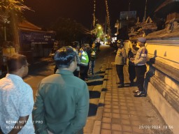 Pengamanan Kampanye Paslon 01 dalam Pilkada Kabupaten Badung 2024