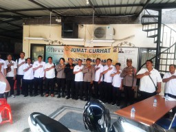Jumat Curhat Polresta Denpasar di Desa Pemecutan Kelod Bahas Keamanan Pilkada dan Masalah Kamtibmas