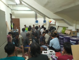 Kapolsek Denpasar Utara Gelar "Cooling System" Bersama Warga Pendatang di Kampus IHDN untuk Wujudkan