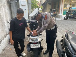 Operasi Zebra Agung 2024 di Wilayah Hukum Polsek Kuta Amanakan 6 pelanggar