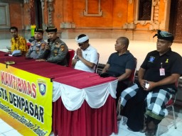 Safari Kamtibmas Polresta Denpasar dan Polsek Kuta Selatan Bersama Warga NTT di Wilayah Kuta Selatan