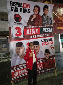 Relawan Buleks Tidak Pernah Lelah Kampanyekan Pasangan Erji dan Pasangan gubernur Risma Gus Hans