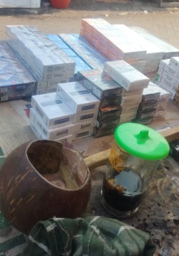 Lapak Rokok Ilegal Yang ada Di Wilayah krian Tidak Pernah Tersentuh APH Diduga Tutup Mata