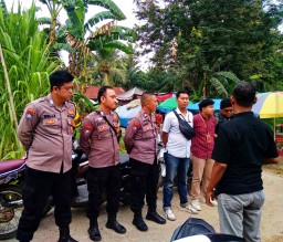 Satgas Operasi Mantap Praja Polres Pringsewu Amankan Kampanye Tiga Paslon Bupati di Sembilan Lokasi