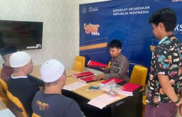 Satresnarkoba Polres Tanggamus Limpahkan 6 Tersangka Kasus Narkotika ke Kejari