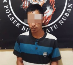 Pria Di Lampung Tengah Membobol Warung Gudang Warga Di Tangkap Polsek Bumi Ratu Nuban