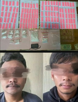 NiatEdarkan Malam Tahun Baru 1.091 Ekstasi Dan 192 Gram Sabu ,Ditresnarkoba Polda Lampung Langsung Tangkap 2 Pelaku