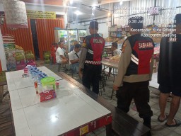 Patroli Blue Light Jaga Situasi Kondusif di Kuta Selatan Jelang Pilkada serentak 
