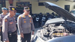 Jelang Pilkada Polsek Dentim Laksanakan Pemeriksaan Alut Sista
