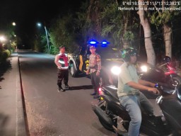 Patroli Blue Light di Kuta Selatan, sebagai upaya preventif cegah kejahatan dan pelangaran di malam