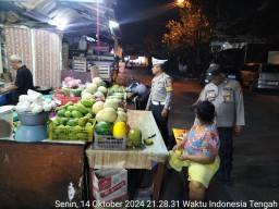 Polsek Kuta Selatan Gelar Blue Light Patrol, Jaga Keamanan Malam Hari di Area Rawan Kejahatan