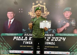 Kodam IX/UDY berjaya di Kejurnas Pencak silat Kasad Cup