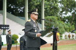 Prajurit dan PNS Kodam Udayana Peringati Hari  Kesaktian Pancasila