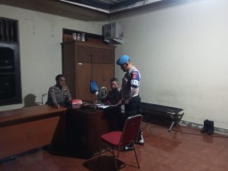 Pengamanan Kantor Bawaslu Kota Denpasar Berjalan Kondusif