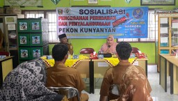 Polres Tanggamus Gelar Sosialisasi Pencegahan Penyalahgunaan Narkoba di Empat Pekon