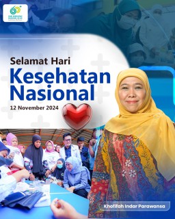 Khofifah Ajak Masyarakat Terapkan Pola Hidup Bersih dan Sehat dengan Rajin Bergerak