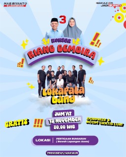 KONSER RIANG GEMBIRA Bersama H.Riyanto Pamungkas Dan Umi Laila
