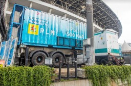 PLN Sukses Hadirkan Listrik Tanpa Kedip di Match Indonesia - Arab Saudi