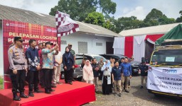 Polres Tanggamus Kawal Distribusi Logistik Pilkada KPU ke Dua Wilayah Terjauh