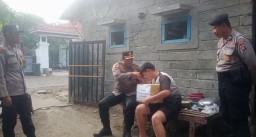 Wujudkan Kepedulian Terhadap Anak Yatim, Kapolsek Gilimanuk Berikan Bantuan Tali Kasih di Penginuman Gilimanuk