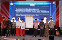 Cooling System, Polres Jember Gelar Doa Bersama dan Deklarasi Damai Pilkada 2024