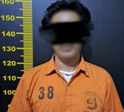 Satreskrim Polres Pesawaran Pria Hidung Belang Yang Rudapaksa Gadis 9 Tahun
