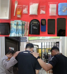 Satresnarkoba Polres Tanggamus Tangkap Pengedar Di Semaka, Barang Bukti 75,16 Gram Sabu Diamankan