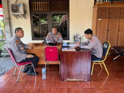 Pengamanan Kantor Bawaslu Kota Denpasar, Pastikan Keamanan