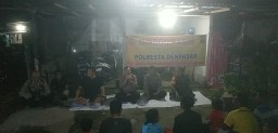 Polresta Denpasar Gelar Safari Kamtibmas di Sanur, Jalin Komunikasi dan Pererat Hubungan dengan Masy