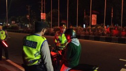 Patroli Polsek Kuta Selatan Amankan Wilayah Jelang Pilkada Serentak