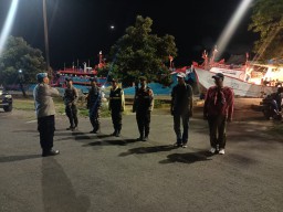 Polsek Benoa Gelar Blue Light Patrol Pastikan Keamanan Wilayah