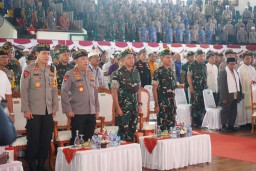 TNI POLRI Gelar Doa Bersama Lintas Agama Pilkada Damai