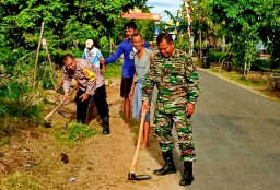 Pekon Lugusari Melakukan Rutinitas Gotong Royong Bersama Warga Setiap Hari Jum'at