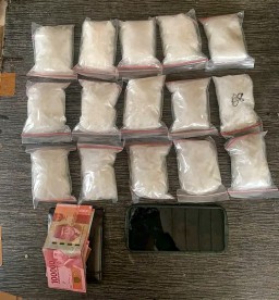 Polda Lampung Berhasil Gagalkan Penyelundupan 1,5 kg Sabu, Empat Pelaku Ditangkap