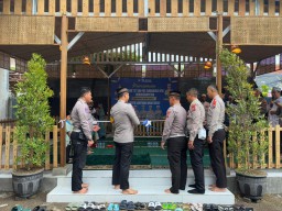 Satlantas Polres Gresik Resmikan Pojok (RJ) Restorative Justice dan Revitalisasi Pos P5 Tambakrejo