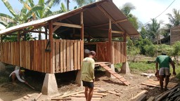 Melalui ADD Pemerintah Pekon Sukorejo Kecamatan Pardasuka Fokus Peternakan Kambing Pada Program Ketahanan Pangan
