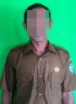 Tega Setubuhi Anak Tiri, Seorang Kadus Di Pagelaran Utara Kabupaten Pringsewu Di Tangkap Polisi