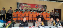 Polresta Sidoarjo Ungkap 19 Pelaku Curanmor, Setra Beberapa Residivis
