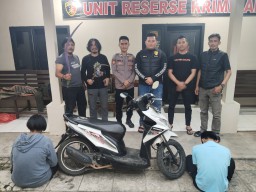 Polsek Gadingrejo Ungkap Kasus Curas, Dua Pelaku Yang Lukai Korban Dengan Sajam Ditangkap