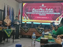 KPU Pringsewu Tetapkan Riyanto-Umi Sebagai Bupati dan Wakil Bupati Terpilih Hari Ini