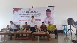 Sosialisasi Pembinaan Ideologi Pancasila dan Wawasan Kebangsaan oleh M. Syukron Mukhtar, M.Ag