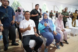Bupati dan Wakil Bupati Pringsewu Terpilih Lakukan Gladi Persiapan Pelantikan di Monas