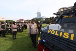 Polda Jatim Siapkan 706 Personel Jelang Pelantikan Kepala Daerah