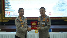 Kabid Humas Membuka Pensatwil di Polda Bali