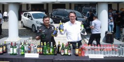 Polres Jombang Berhasil MemberantasMiras Berbagai Merk dari Tangan Pengedar